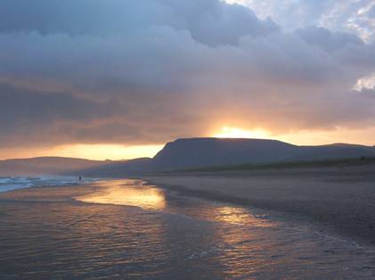 La playa en Asturias